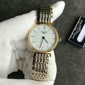 Longines L4.209.2.12.7 Jialan serie vrouwelijk ultradun quartz horloge originele authentieke open mal