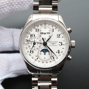 Longines Master L2.773.4.78.6 een tot een precisie imitatie Longines l2.773.4.78.6 maanfase acht-hand herenhorloge.