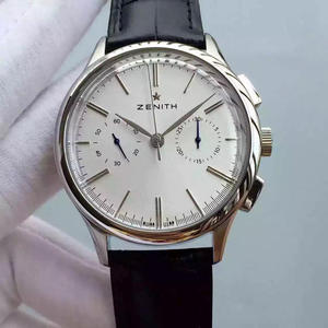 Een op een re-enactment van Zenith Elite Series Classic Chronograph Nieuw