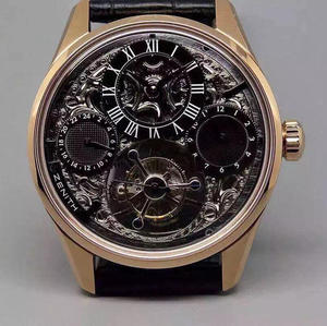 TF Zenith (true flywheel series) handmatige opwinding true tourbillon mechanisch