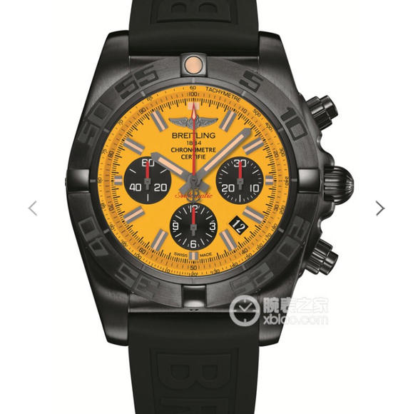GF fabriek Breitling machine Mechanical Chronograph 44mm Black Steel Watch Men's Mechanical Chronograph Watch . - Klik op de afbeelding om het venster te sluiten