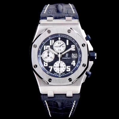 Produced by JF factory Audemars Piguet AP26470ST 42mm diameter blue rubber handle blue blue leather the original version is the same - Klik op de afbeelding om het venster te sluiten