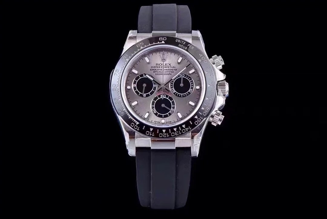 2017 Barcelona nieuwe Rolex Cosmograph Daytona serie JH in de fabriek geproduceerd automatisch mechanisch herenhorloge. - Klik op de afbeelding om het venster te sluiten
