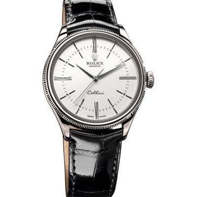 mk factory Rolex Cellini series men's classic belt mechanical watch V2 version - Klik op de afbeelding om het venster te sluiten