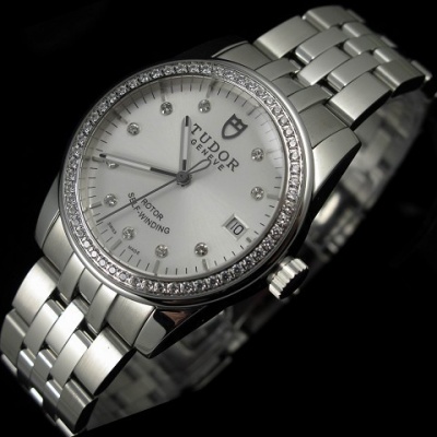 Wereldberoemde horloges Zwitserse uurwerk fijne imitatie Tudor Junyu all-stalen stalen riem kast met diamanten drie-pins diamant schaal Zwitserse beweging Hong Kong assemblage - Klik op de afbeelding om het venster te sluiten