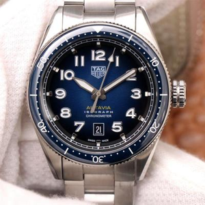 KKF TAG Heuer Autavia, automatic mechanical movement, men's watch, stainless steel strap