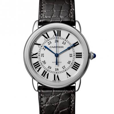 Re-engraved Cartier London Series WSRN0013 mechanical male watch - Trykk på bildet for å lukke