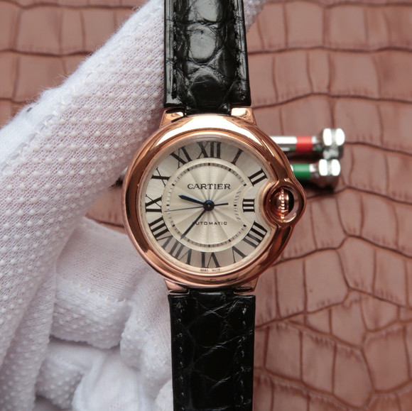 Cartier Blue Balloon Women's Watch w6920097 Quartz Watch (Small 28.6). - Trykk på bildet for å lukke