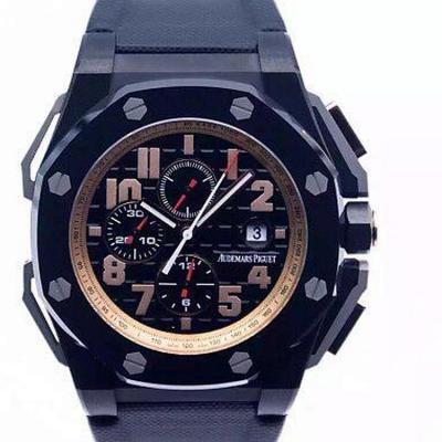[Highest quality JF] Audemars Piguet Royal Oak Offshore Traditional Limited Edition 48mm super large watch diameter specially designed for Mr. Schwarzenegger - Trykk på bildet for å lukke