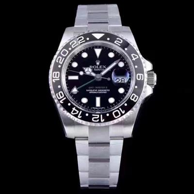 JF boutique ROLEX Rolex GMT Greenwich upgrade version, equipped with 2836 movement, super replica, the strongest version on the market - Trykk på bildet for å lukke