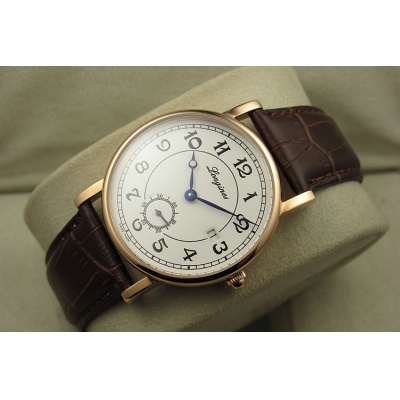 Swiss Movement Longines Men's Watch Master Series Men's Mechanical Watch L4.785.8.73.2 18K Gold With Calendar Swiss Movement - Trykk på bildet for å lukke