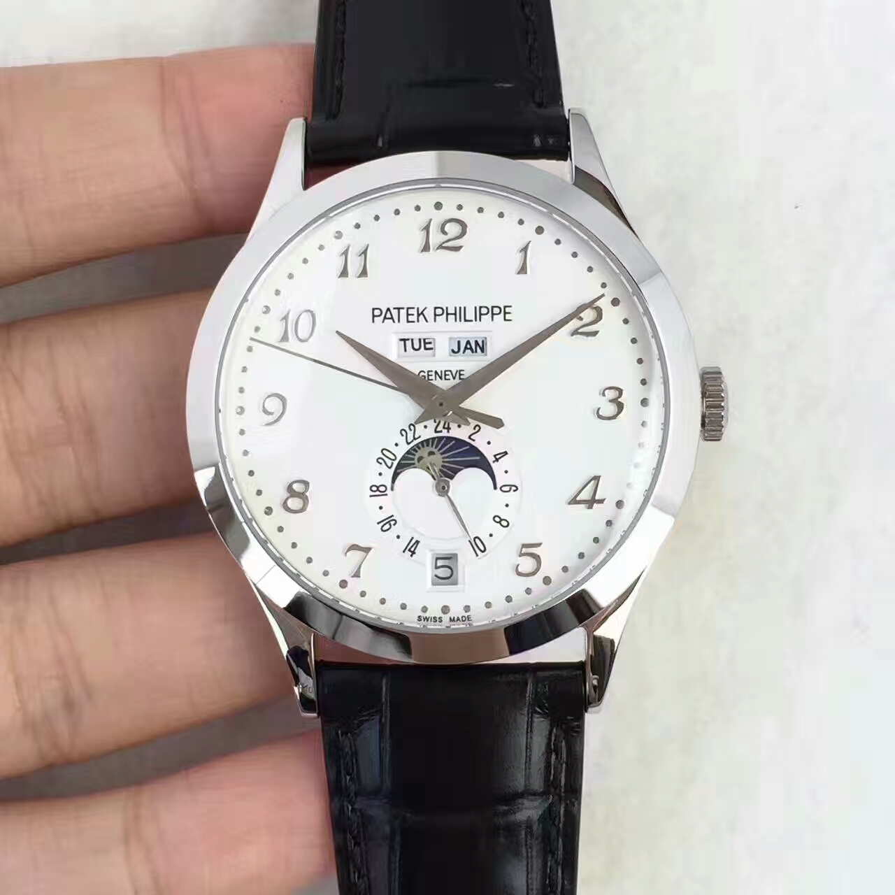 One to one replica Patek Philippe Complication Chronograph 5396R-012 mechanical watch - Trykk på bildet for å lukke