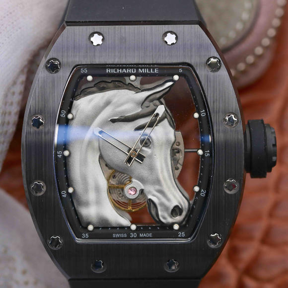 Richard Mille succeeded in RM52-02 tape ceramic men's automatic mechanical watch - Trykk på bildet for å lukke