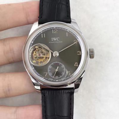 Brand: IWC (Portuguese Tourbillon Series) TF Boutique Style: Automatic Mechanical Belt Watch Men's Watch - Trykk på bildet for å lukke