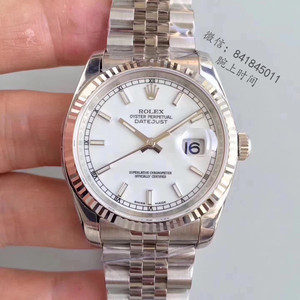 Réplica de fábrica top AR Rolex Datejust Série Masculina Relógio Mecânico Original Material original