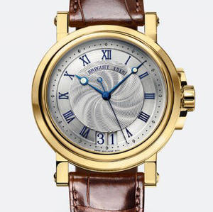 Breguet Marine 5817 assista 18k ouro relógio de cinto mecânico masculino