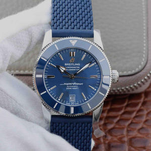 Relógio GF Breitling Super Ocean Culture II 42mm, o "fantasma da água" da família - a luneta feita de cerâmica resistente ao uso de polímero é durável e consome muito tempo.