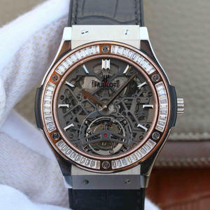 TF Hublot (Hengbao) HUBLOT série hublot relógio mecânico de diamante T brilhante da moda masculina