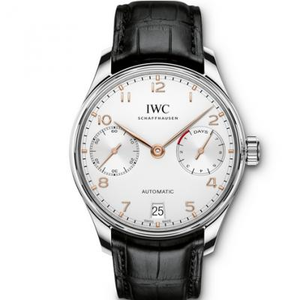 IWC 7 Série IW500704: Português 52010 movimento mecânico automático relógio masculino