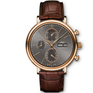 IWC Portofino IW391021. ASIA7750, relógio masculino com movimento multifuncional mecânico automático