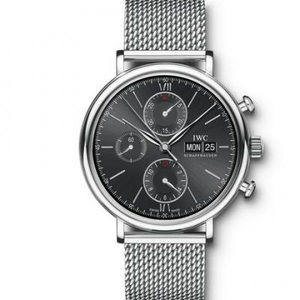 IWC Portofino IW391010. Relógio de homem com movimento multifuncional mecânico automático ASIA7750.