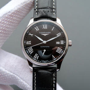 Super A Fine Imitation Longines Master L2.708.4.78.3 Relógio mecânico de superfície preta com display de energia cinética.