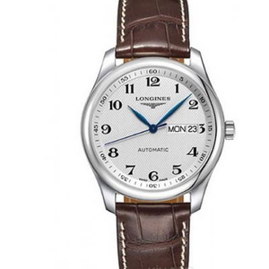 LG Factory Watch Longines Master Series L2.755.4.77.3 Calendário Semanal Calendário Duplo Relógio Mecânico Masculino