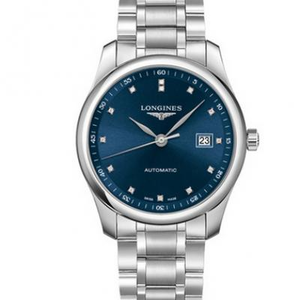 V9 Longines Masters novo calendário de três agulhas de três dígitos (L2.793.4.97.6) cópia original de um para um molde