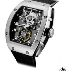 Uma réplica richard Mille RM001 tourbillon movimento masculino novo relógio