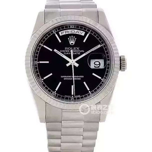 Modelo Rolex: série 118239: relógio masculino com tipo de calendário da semana.