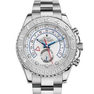 Réplica superior Rolex Yacht-Master 116689-78219 relógio de disco branco