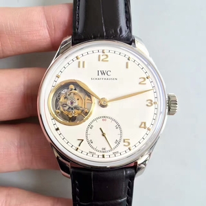 réplica individual do relógio mecânico IW546301 da série portuguesa IWC.