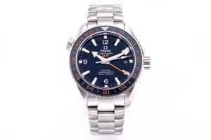 VS réplica de fábrica Omega Ocean Universe 600m GMT relógio mecânico masculino