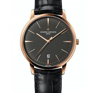 FK Vacheron Constantin 85180 Heritage Série Clássica Assista relógio masculino Movimento Mecânico Automático de Couro