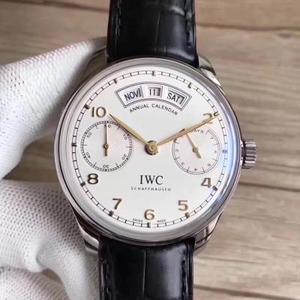 Novo produto YL IWC IW503502 espelho com espelho de vidro de safira de borda arqueada de dois lados arqueado relógio masculino