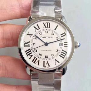 Réplica superior da fábrica ZF Cartier Cartier (série londrina) W670101 estilo ultrafino estilo clássico de aço estilo cinto