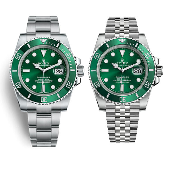 V9 Rolex Green Water Ghost Submariner 116610LV Super Replica Green Ghost Men’s Mechanical Watch 3135 Movement and 904L Steel Additional Five Beads Strap  Clique na imagem para fechar