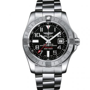 Один-к-одному гравировка Breitling Мстители серии A3239011 Четыре руки GMT World Time стальной пояс мужские механические часы.