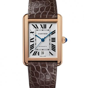 Cartier танк серии W5200026 часы часы размер 31x41mm мужской пояс механические часы.