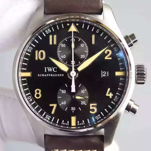 Пилот IWC Spitfire fighter, мужские часы 7750 с автоматическим механическим механизмом