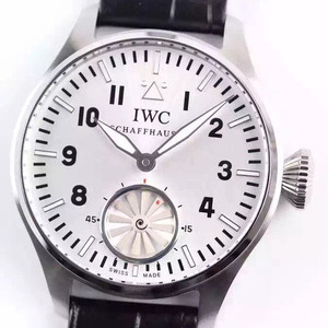 IWC turbo fly large pilot Series, модифицированные мужские часы Seagull 6497 с ручным механизмом.