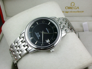 Omega Diefei автоматические механические прозрачные черные цифровые шкалы мужские часы