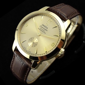 Швейцарские часы Omega OMEGA мужские часы 2012 London Olympics Commemorative Edition золотой циферблат без календаря независимая малая секундная стрелка 522.23.39.20