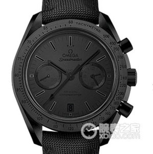 Omega Speedmaster Series Moon Dark Face Black Face Belt Men's Watch