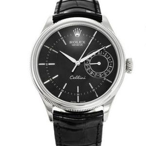 VF Rolex Cellini серии 50519-0007 автоматические механические мужские часы (черная пластина)