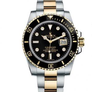 GM Rolex 116613LN-0003 8DI room gold water ghost bag 18k настоящее золото + 904 сталь мужская супер водонепроницаемая версия