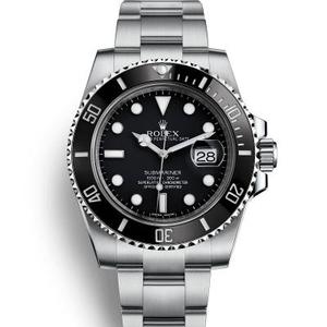 Заводская версия N V8 Rolex Submariner 116610LN-97200 Календарь Дайверские часы Верх Часы с гравировкой из стали 904