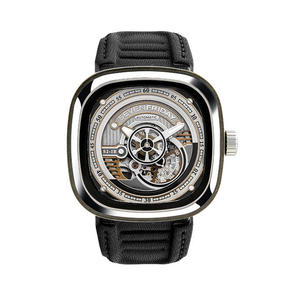 Мужские часы с механическим ремнем XF Seven Friday Sevenfriday-S2 / 01 с закрытым дном.