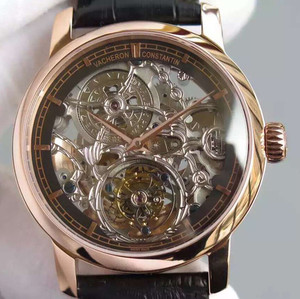 Vacheron Constantin наследия 89010 серии полые выгравированы реальные маховик механические мужские часы