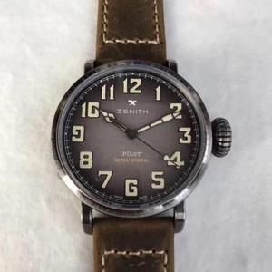 XF Новый стиль: Зенит Ретро Fly Уникальный и элегантный новый часы Масляный матовый ремешок Мужские часы